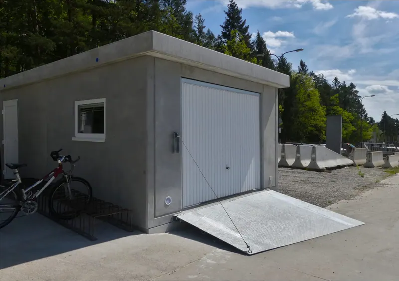Betonová modulární garáž – Prefabrikovaná garáž