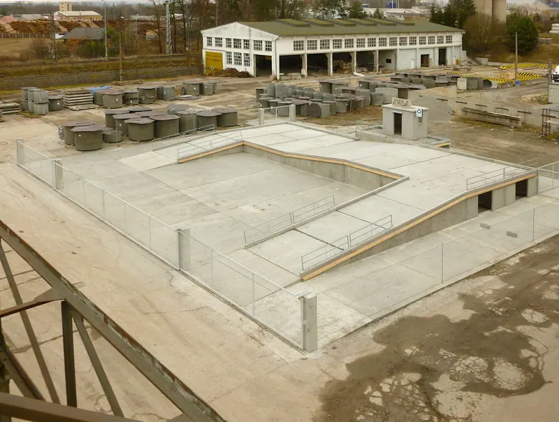 Sběrný dvůr – areál MABA Prefa – Systém MODULO